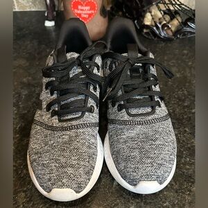 Adidas Puremotion Cloudfoam Comfort Black and Gray Women's Athletic Shoes